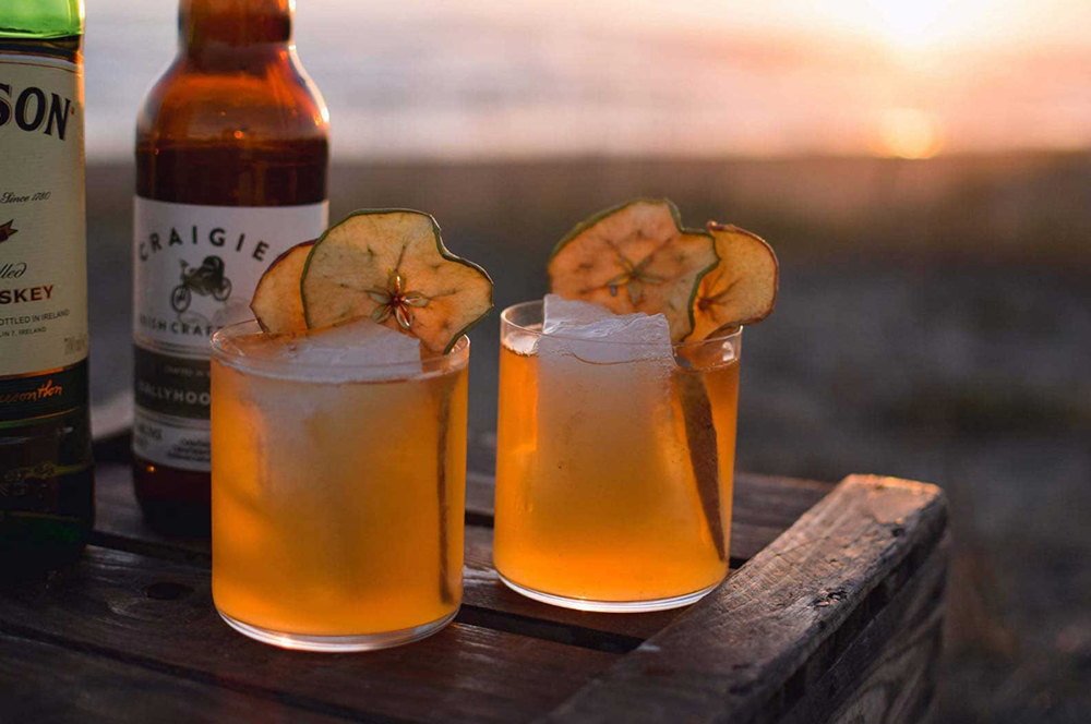 apple dad - fathers day jameson whiskey cocktail